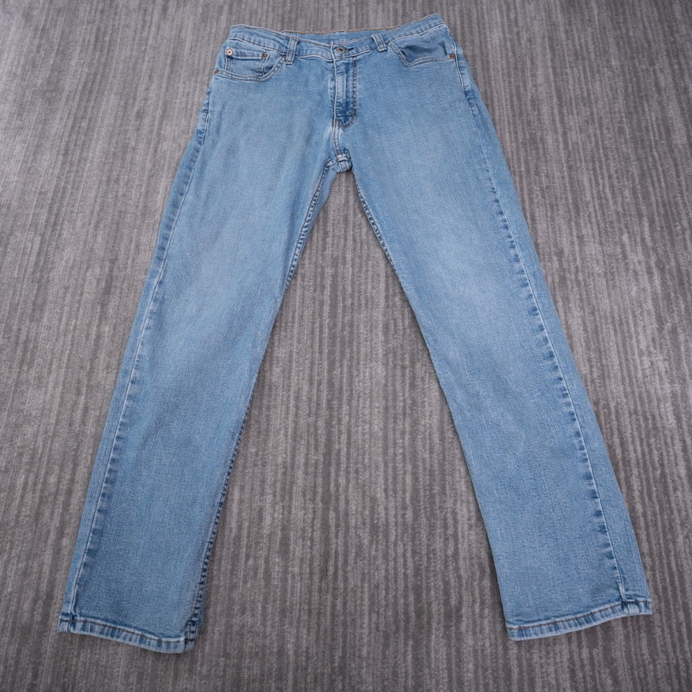 Levis 511 Slim Fit Jeans Mens 32x30 Fit 30x29.5 Blue Light Wash Stretch Denim
